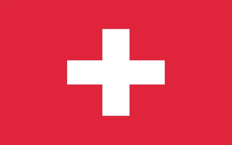 Drapeau de la Suisse confirmant la livraison de Glycogen Plus Capsules en Suisse.